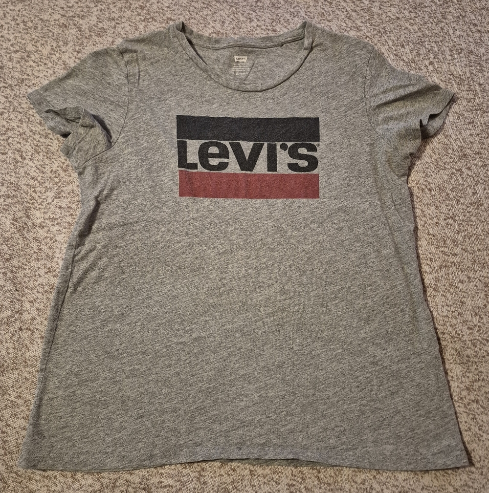 ❤️‍🔥Levi's XL Womens Gray Tee Shirt